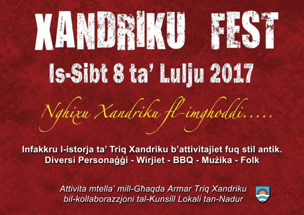 Xandriku Fest 2017 Poster (1)